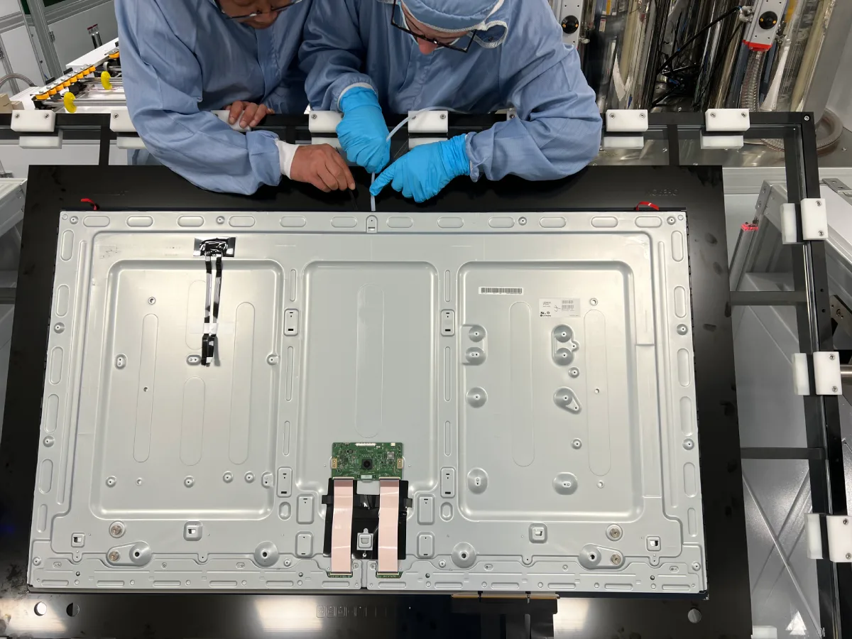 Electronics assembly for HMI modules